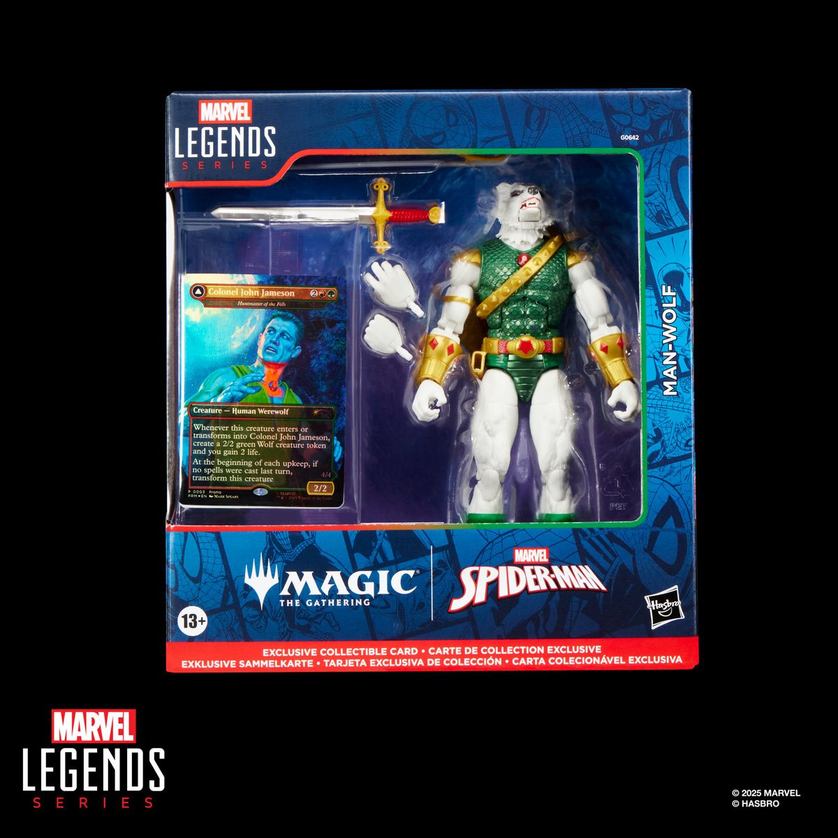 Magic the Gathering - ManWolf (comes with Card)