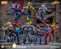 81146 - Marvel Galaxy Version - Series 6 - Spider-Man (Complete set of 9)