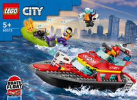 LEGO City Fire Rescue Boat (60373)