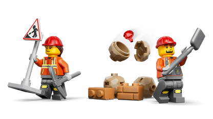 60480 - Lego City - Yellow Backhoe Loader