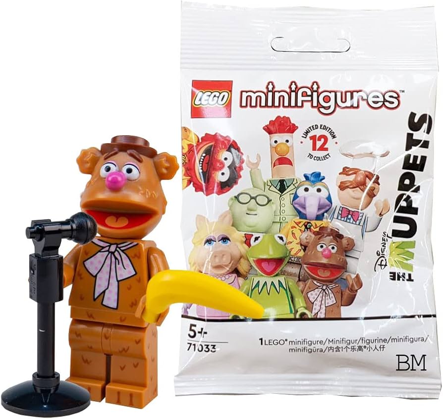 Lego Minifigures - The Muppets - Fozzie Bear (New but Repackaged)| Toyclick