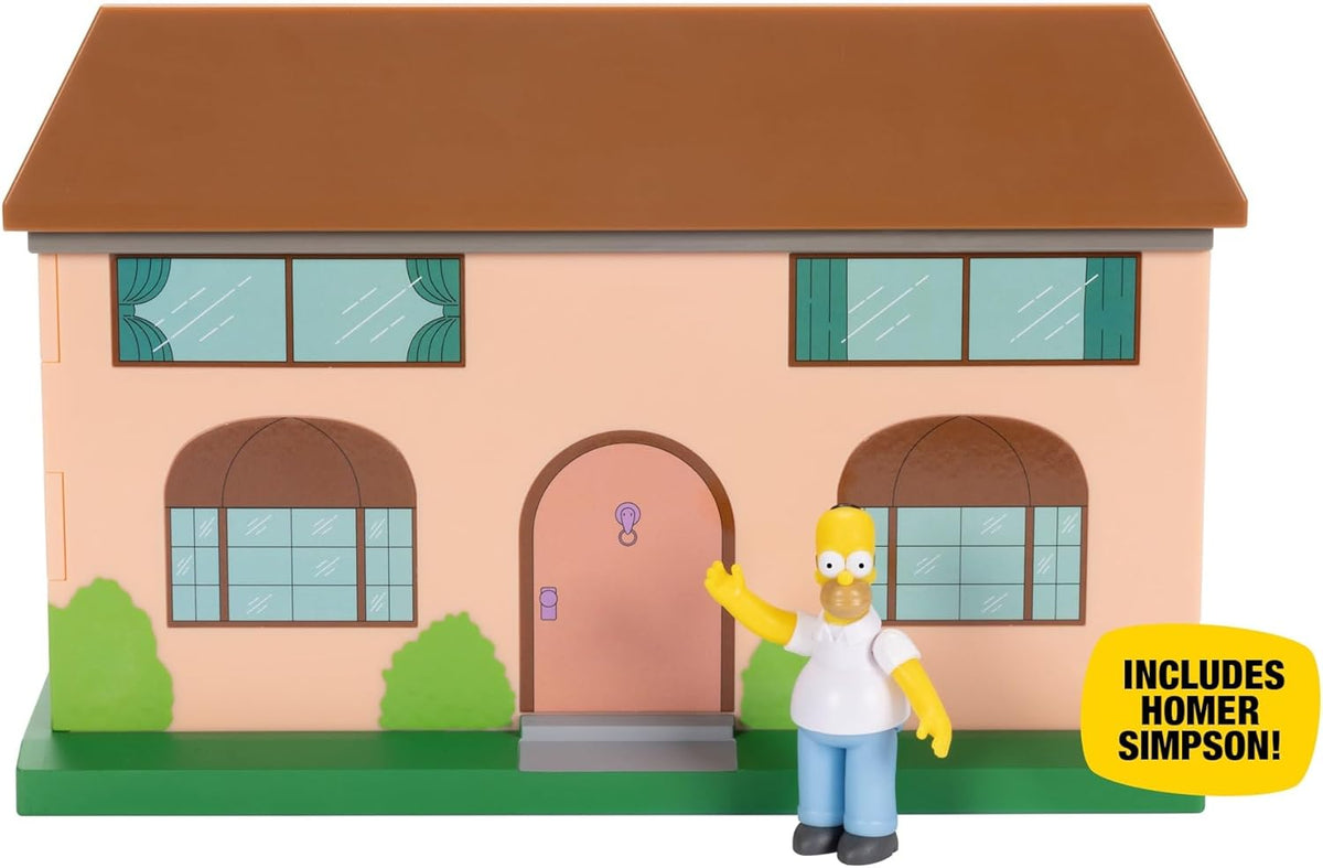The Simpsons -  Iconic Simpsons Family Home Diorama / Set (With Homer)