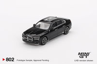 Mini GT 802 - BMW i7 xDrive60 Black Sapphire - 1/64