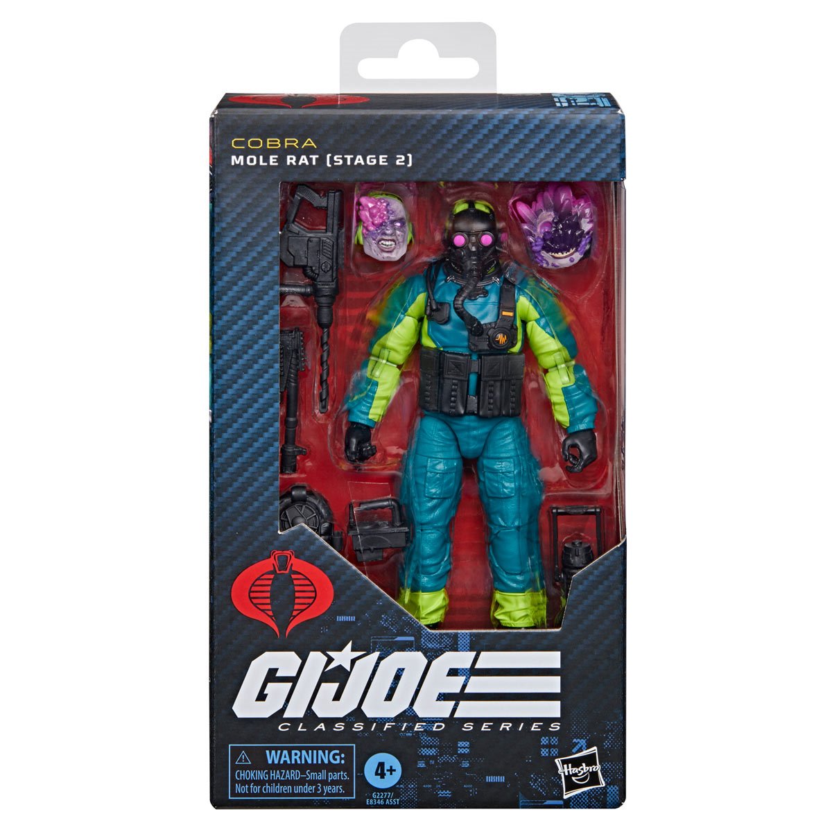 G.I. Joe Classifieds - Mole Rat (Stage 2 Infection) - (US version)