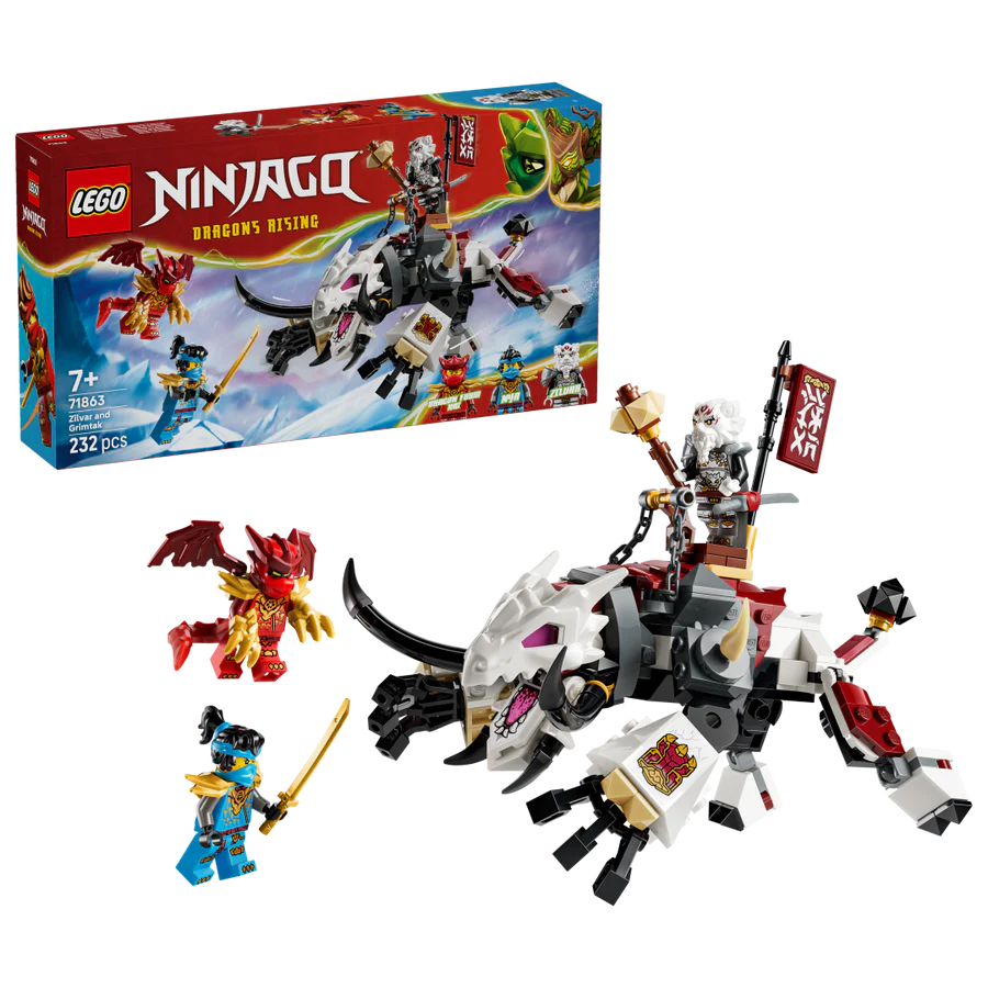 71863 - Lego Ninjago - Zilver and Grimtak