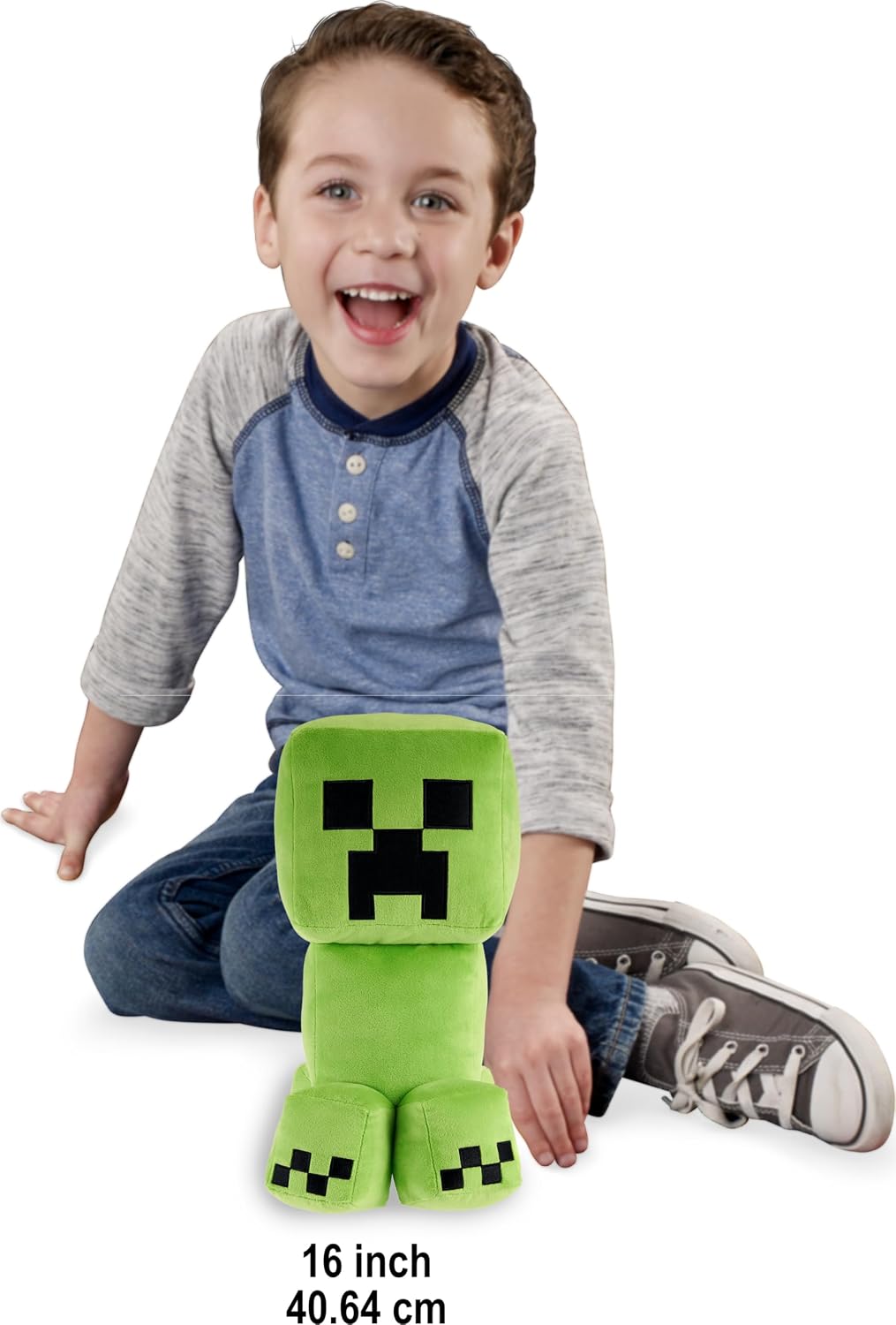 Jumbo Minecraft Creeper Plush (40cm)