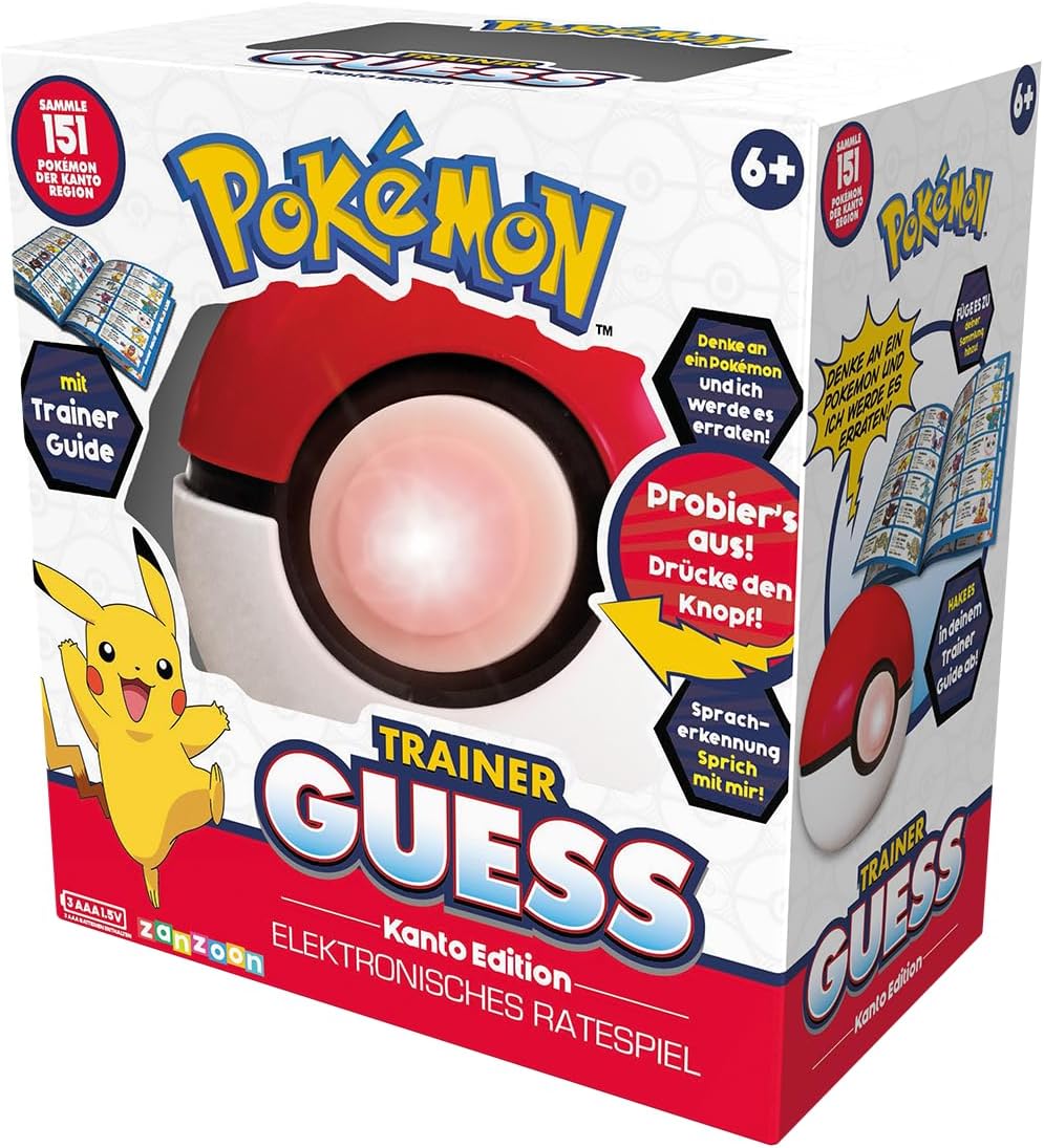 Pokémon Trainer Guess Kanto Edition
