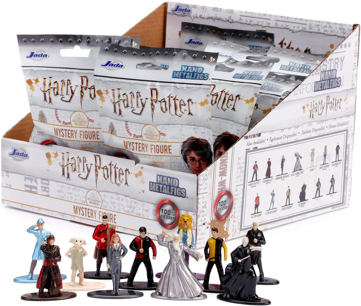 Jada Toys - Harry Potter Blind Pack Display Nanofigs