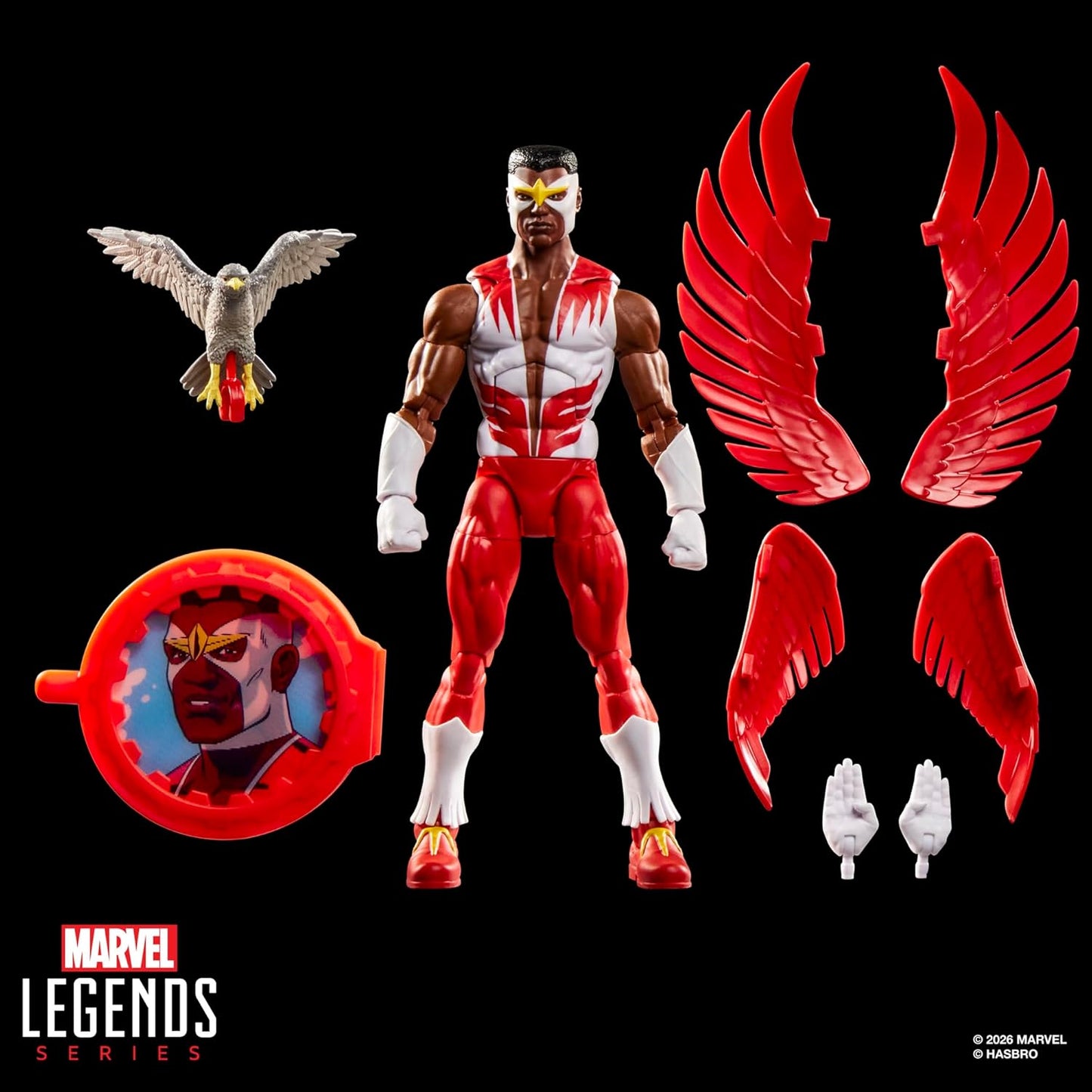 Marvel Legends - Secret Wars Falcon (Retro Card)