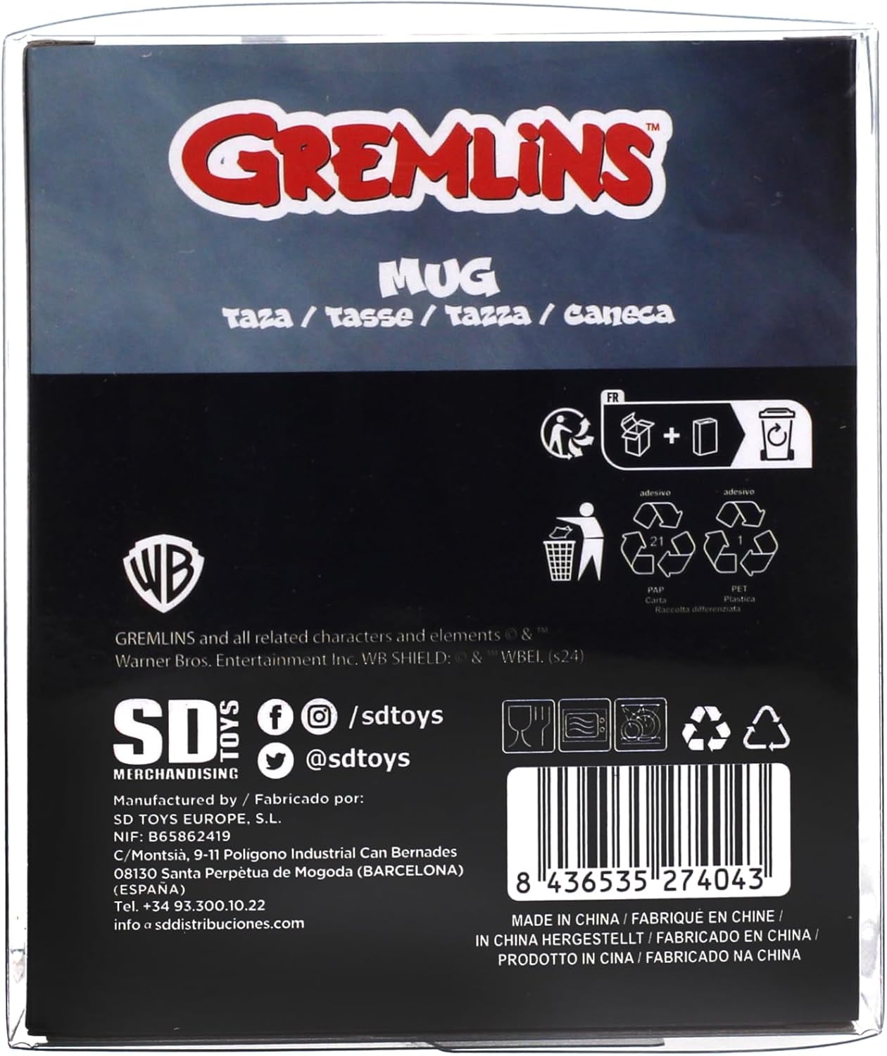Geeky Goods - Gremlins Gizmo Box Mug