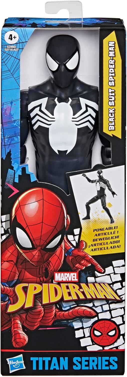 Marvel Titans - Black Suit Spider-man (30cm!)