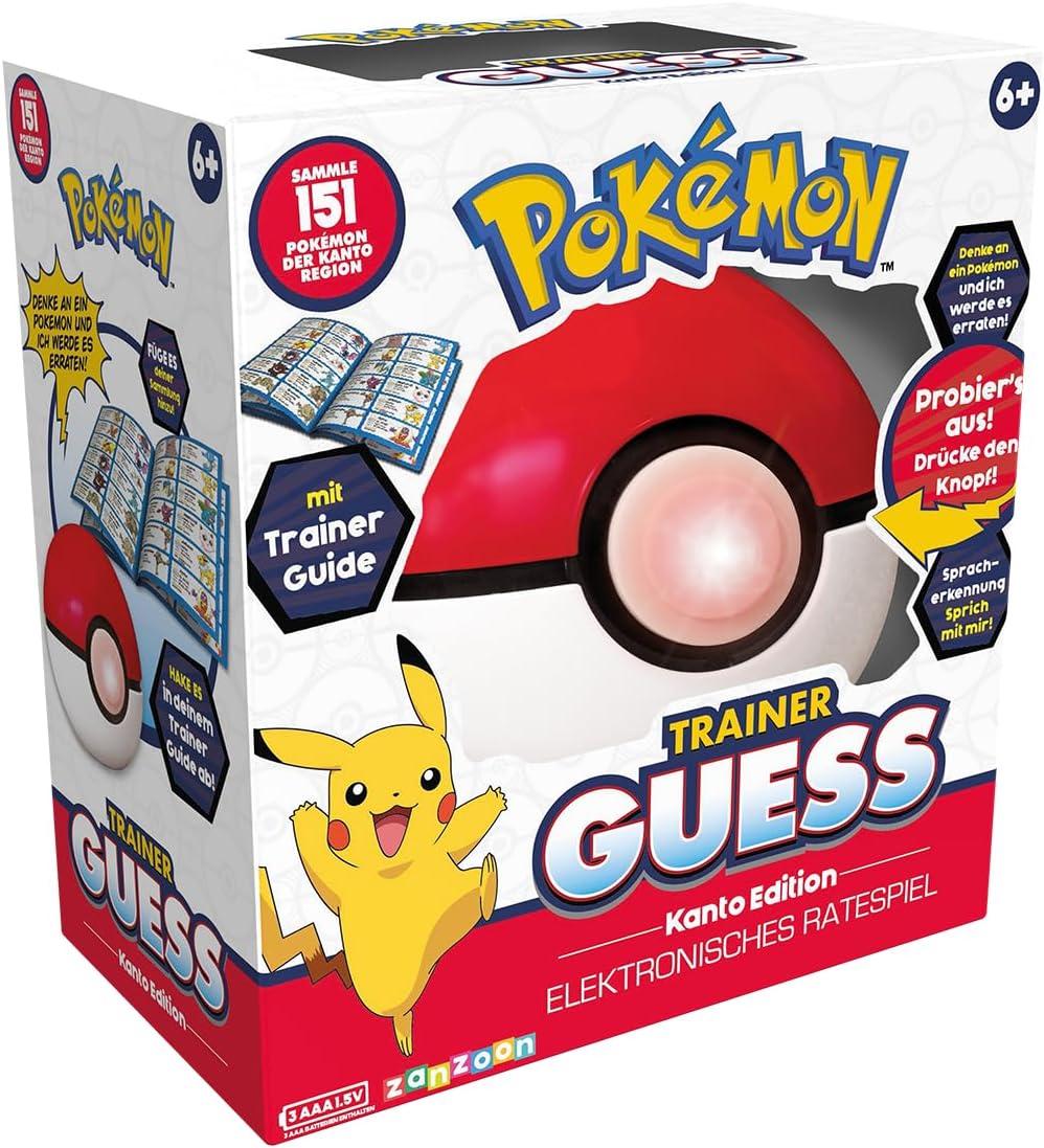 Pokémon Trainer Guess Kanto Edition