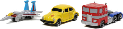 Jada Toys - Transformers 3-Pack B Nano Cars