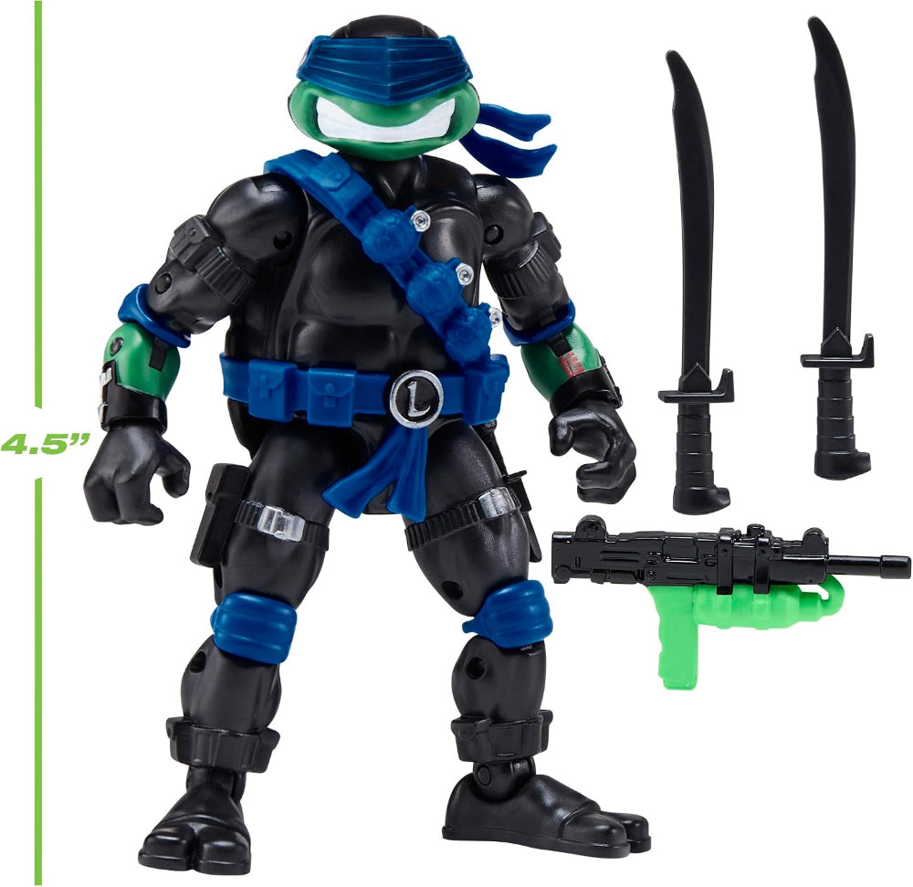 TMNT x G.I. JOE - Leo x Snake Eyes
