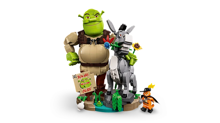 Lego Icon - Shrek, Donkey And Puss in Boots - (72423)