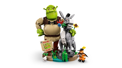 Lego Icon - Shrek, Donkey And Puss in Boots - (72423)