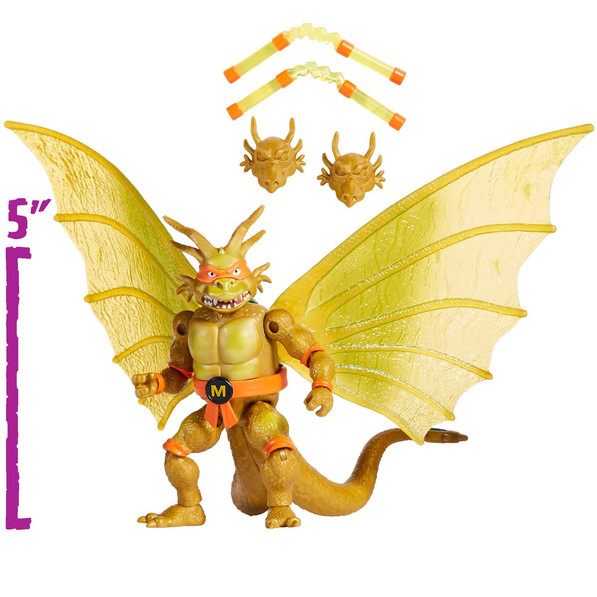 TMNT x Godzilla (Wave 1) - Mikey x King Ghidorah