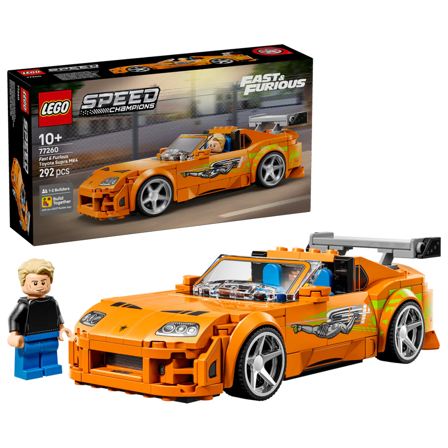 77260 - Lego Speed Champions - the Fast And The Furious Toyota Supra MK4