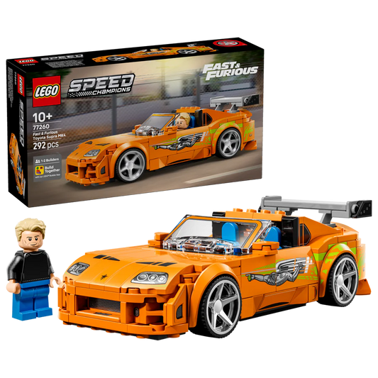 77260 - Lego Speed Champions - the Fast And The Furious Toyota Supra MK4