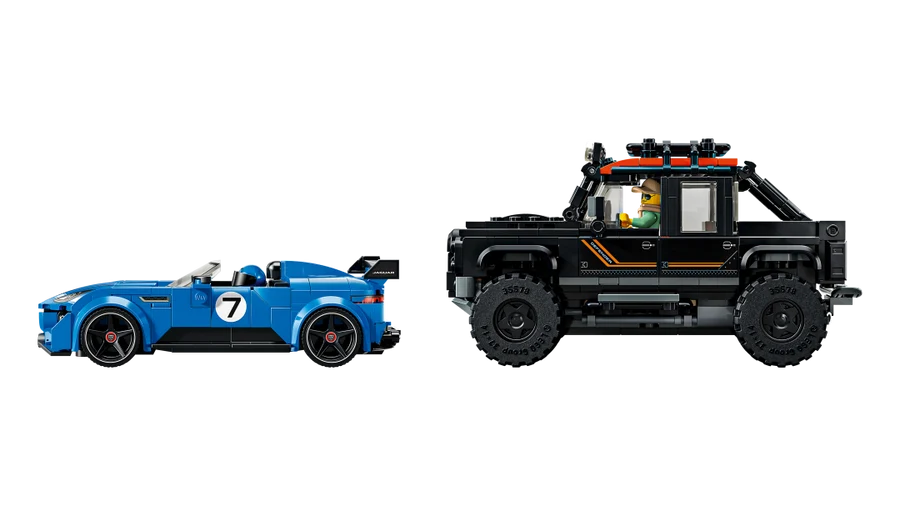 Lego Speed Champions - Jaguar Project 7 And Land Rover Defender - (77264)