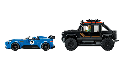 Lego Speed Champions - Jaguar Project 7 And Land Rover Defender - (77264)