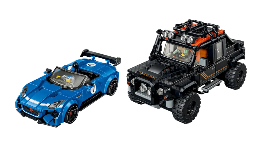 Lego Speed Champions - Jaguar Project 7 And Land Rover Defender - (77264)