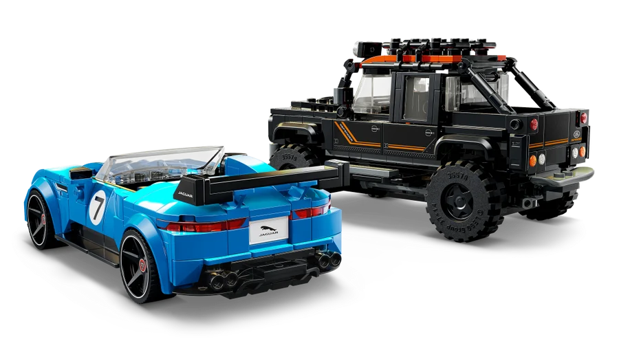 Lego Speed Champions - Jaguar Project 7 And Land Rover Defender - (77264)