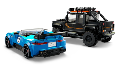 Lego Speed Champions - Jaguar Project 7 And Land Rover Defender - (77264)