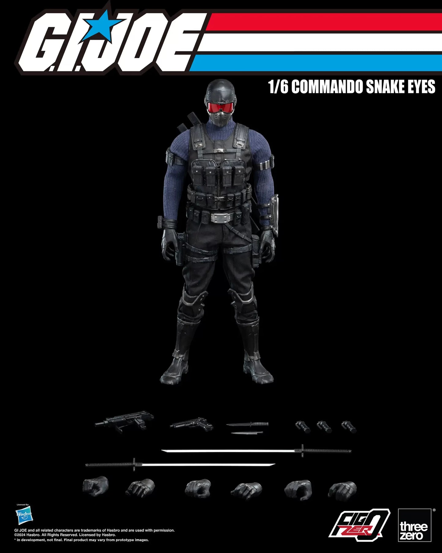G.I. Joe - Commando Snake Eyes 1/6 Scale (30cm!)