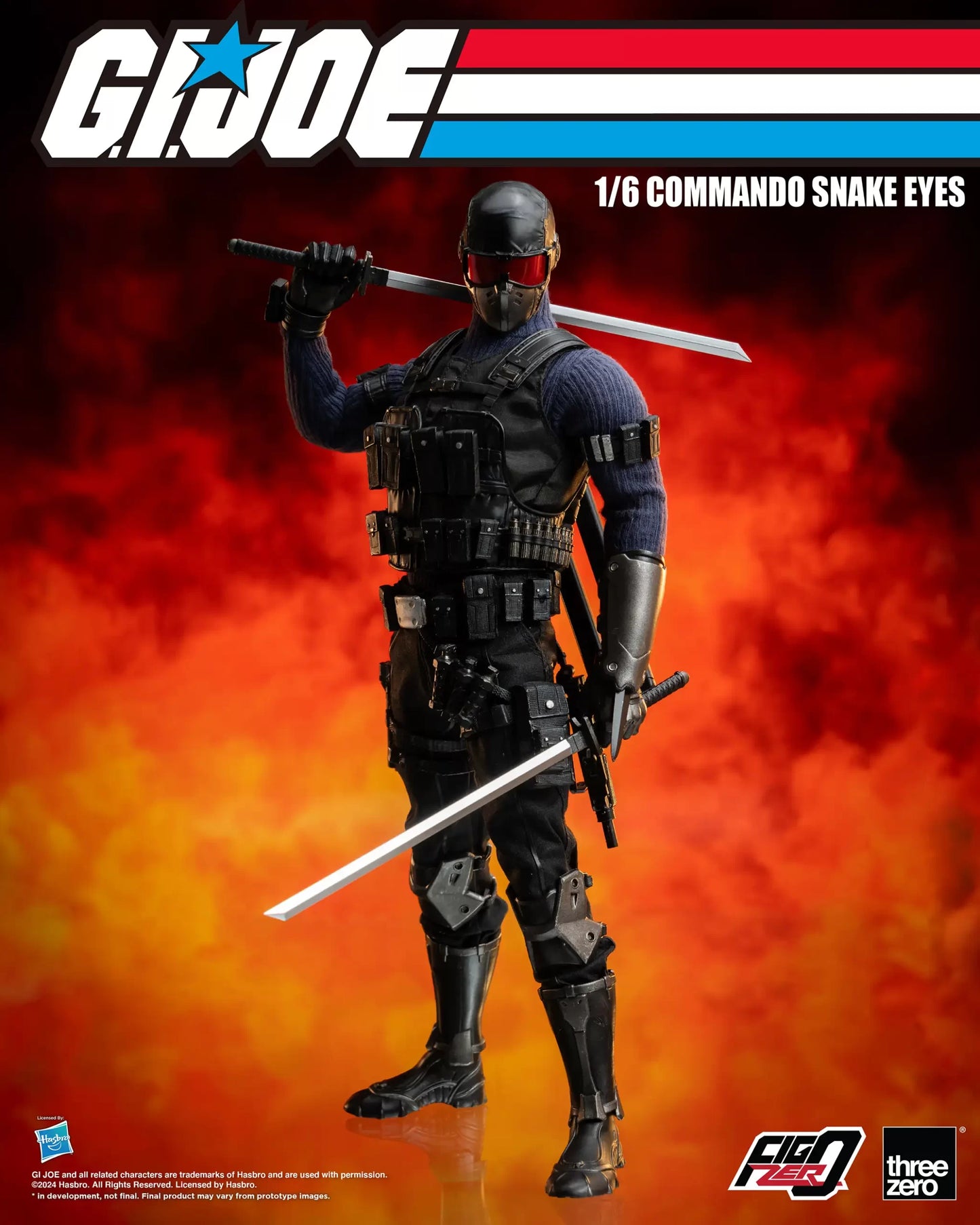 G.I. Joe - Commando Snake Eyes 1/6 Scale (30cm!)