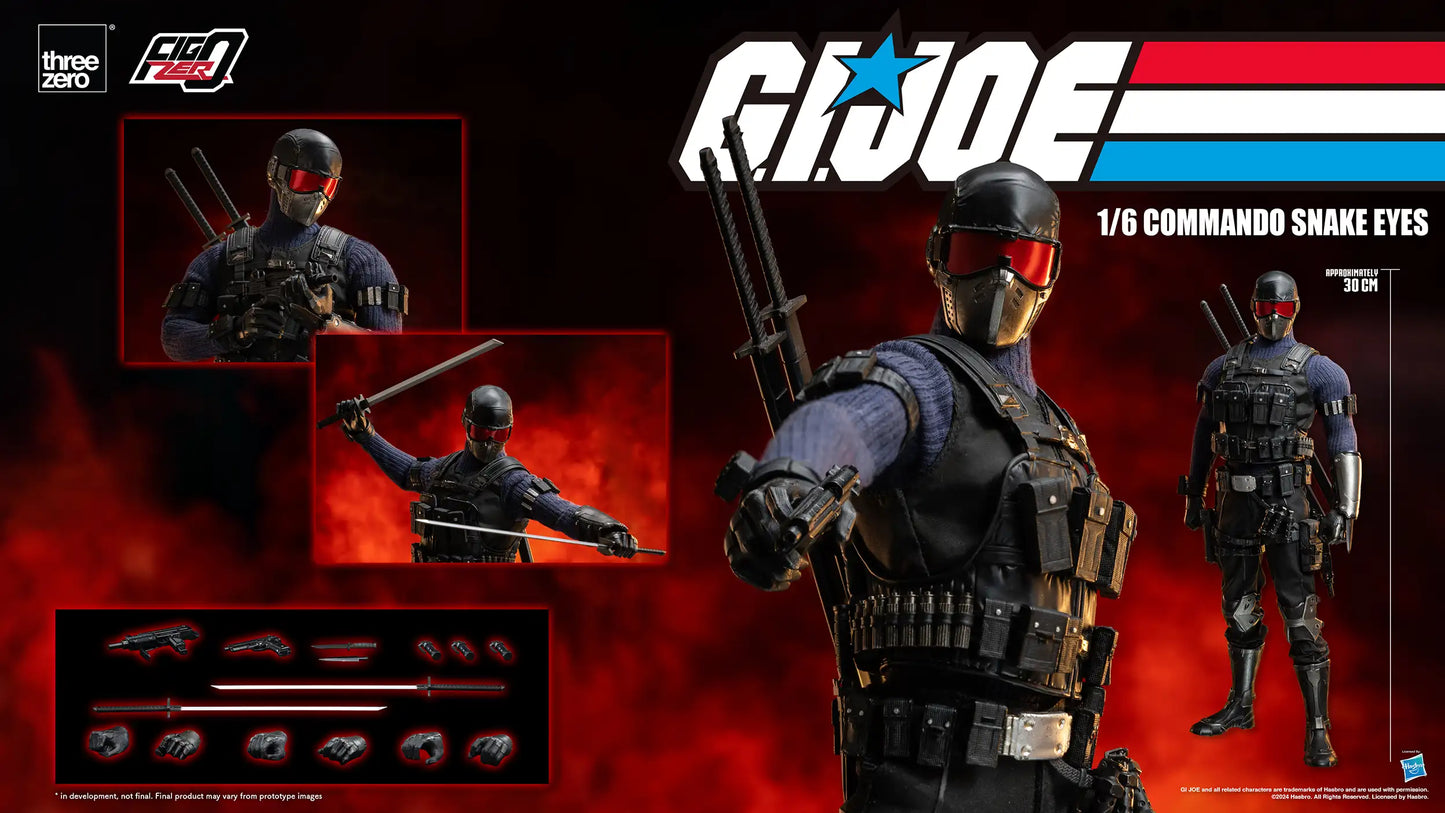 G.I. Joe - Commando Snake Eyes 1/6 Scale (30cm!)