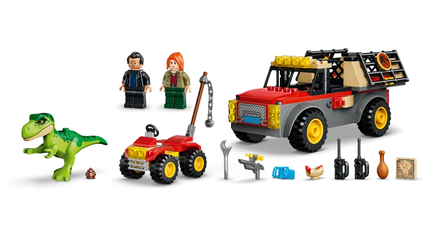 Lego Jurassic Park - Young T. Rex Transport Truck - (77978)