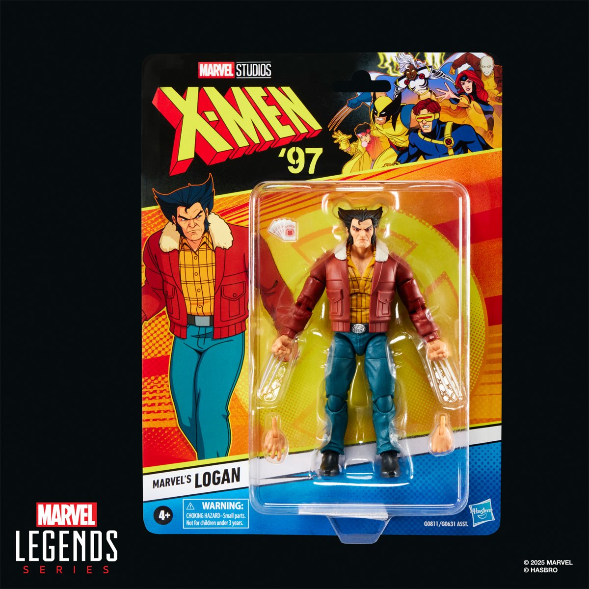 Marvel Legends - X-Men 97, Logan (retro card)