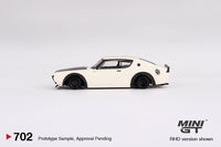 Mini GT 702 - Nissan Skyline Kenmeri Liberty Walk White - 1:64