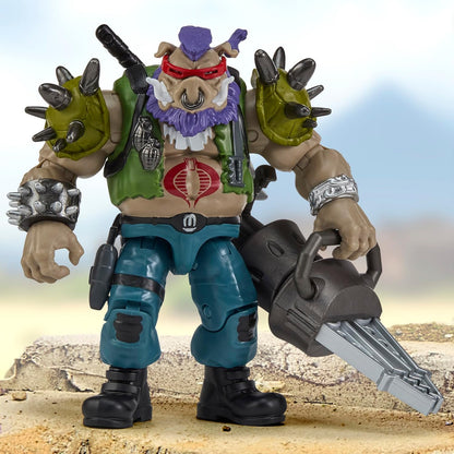 TMNT x G.I. JOE - Bebop x Ripper (Damaged Packaging)