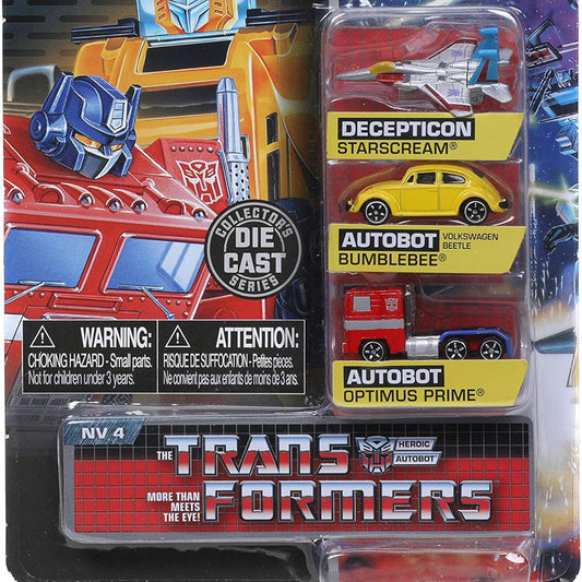 Jada Toys - Transformers 3-Pack B Nano Cars