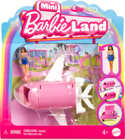 Barbie Mini Barbieland Doll & Vehicle Set With 1.5-Inch Doll & Dreamplane With Color-Change