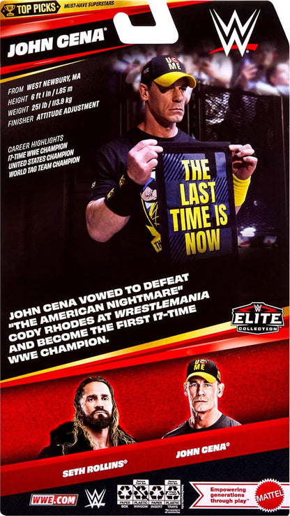 WWE Elite Collection - John Cena, the Last time is now