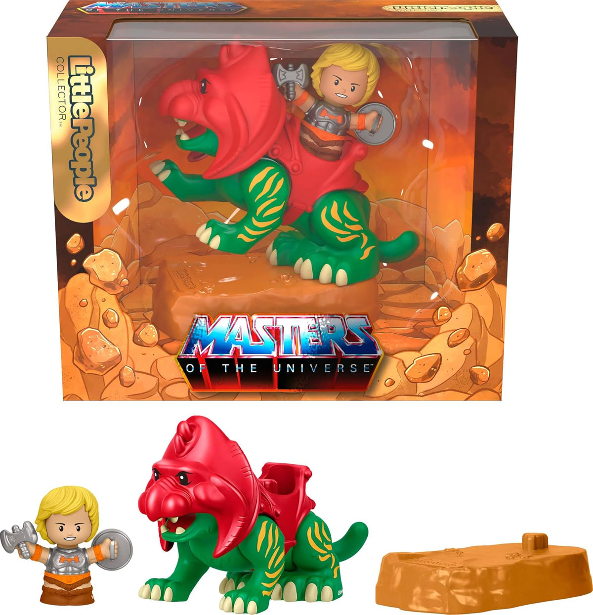 Little People Collector - Masters Of The Universe, He-Man & Battle Cat