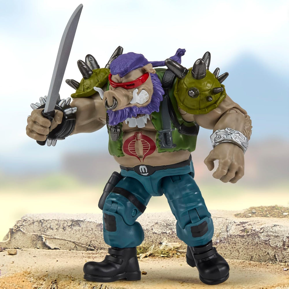 TMNT x G.I. JOE - Bebop x Ripper (Damaged Packaging)