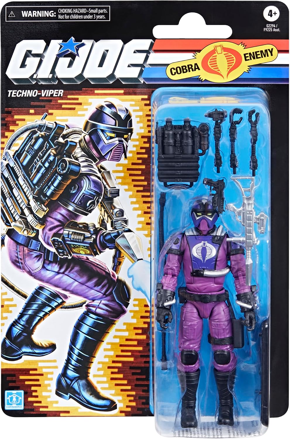 G.I. Joe Classifieds - Retro Card, Techno-Viper