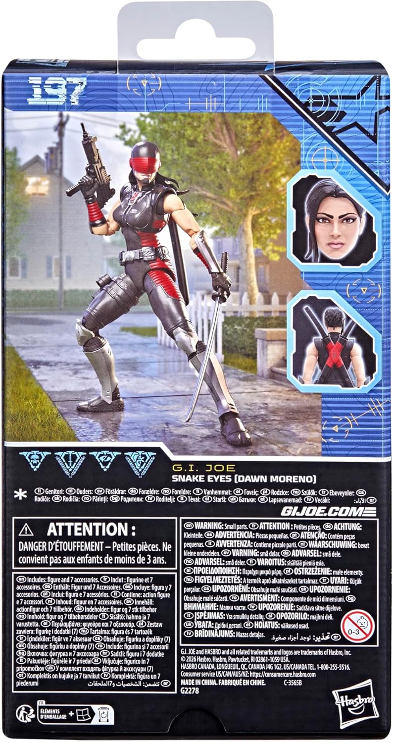G.I. Joe Classifieds - Snake Eyes (Dawn Moreno)