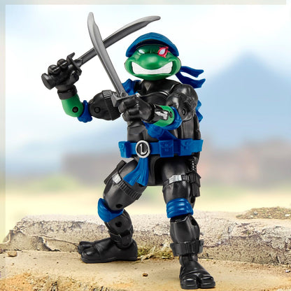 TMNT x G.I. JOE - Leo x Snake Eyes
