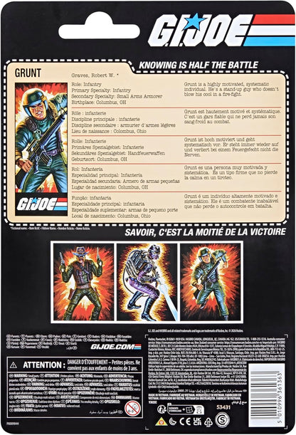 G.I. Joe Classifieds - Retro Card, Robert 'Grunt' Graves