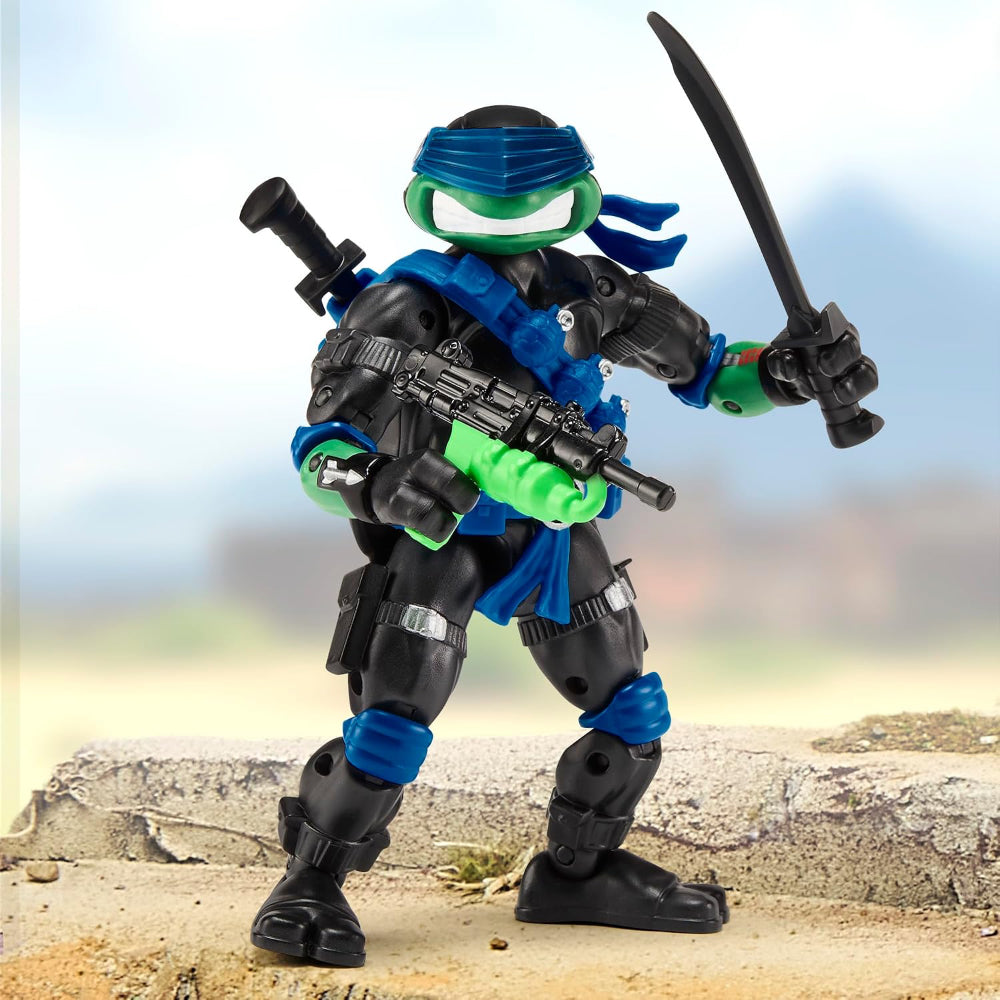 TMNT x G.I. JOE - Leo x Snake Eyes