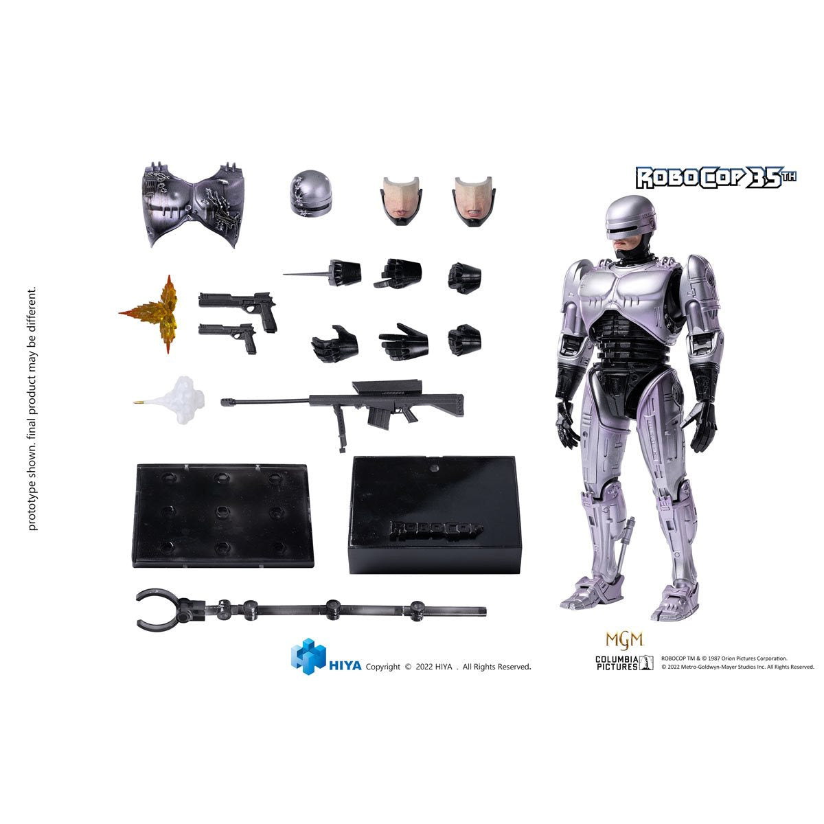 Hiya Toys - 35th Anniversary, Exquisite Super Series - RoboCop (6.5 inch / 1:12)