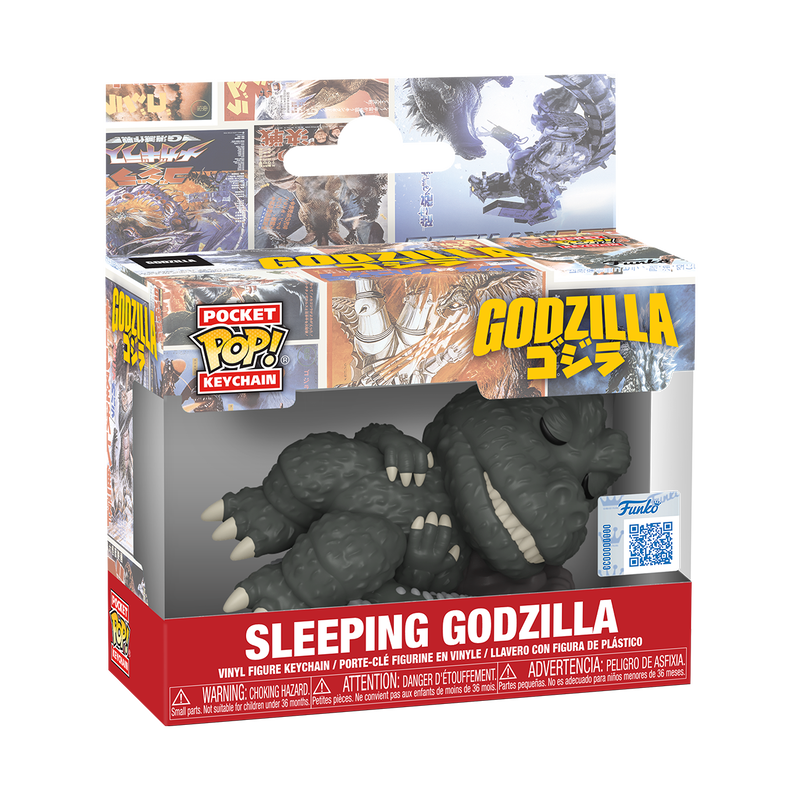 Funko - Sleeping Godzilla KeyChain