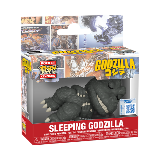 Funko - Sleeping Godzilla KeyChain