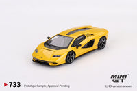 Mini GT 733 Lamborghini Countach LPI 800-4 New Giallo Orion - Scale 1:64