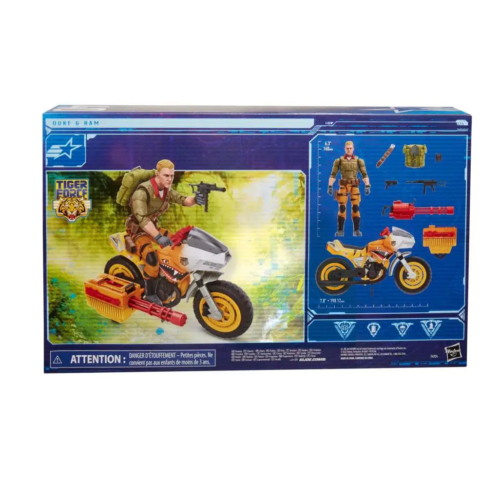 G.I. Joe Classifieds - Tiger Force Duke & Ram (Motorcycle Vehicle)